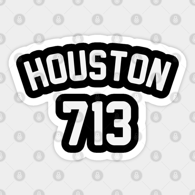 Houston 713 Sticker by Venus Complete